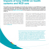 Briefing Note: Impacts of COVID-19 on people living with NCDs