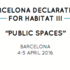 Barcelona Declaration for Habitat 3 is available online