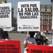 Mexico Salud-Hable protest