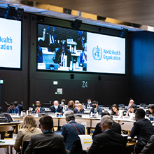 WHO EB154 Constituency Statement: WHO's work in health emergencies