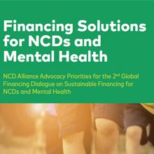 Financing Solutions for NCDs and Mental Health