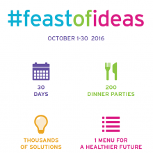 Eat.think.share.solve - #feastofideas