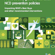 A civil society guide to advance NCD prevention policies: Unpacking WHO’s Best Buys and other recommended interventions