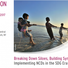 UNGA72 Side Event: Breaking Down Silos, Building Synergies: Implementing NCDs in the SDG Era 