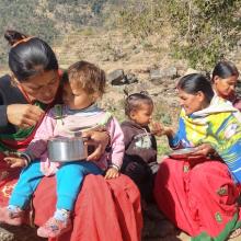 Luchando contra las ENT en las zonas rurales de Nepal