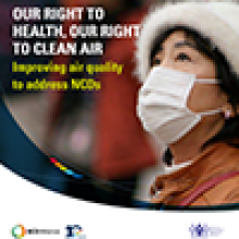 Our right to health, our right to clean air: Improving air quality to address NCDs