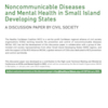 Noncommunicable Diseases and Mental Health in Small Island Developing States – A Discussion Paper by Civil Society