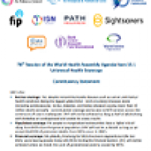 WHA76 Statement: Agenda Item 13.1 Universal Health Coverage