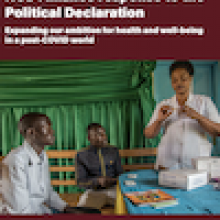NCD Alliance response to the HLM UHC Political Declaration