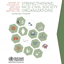 Report on SEARO meeting on strengthening NCD civil society organisations in SEARO