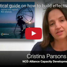 Introducing the Practical guide on how to build effective national and regional NCD alliances