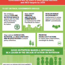 INFOGRAPHIC: End malnutrition in all its forms - A call to action to governments
