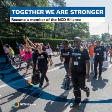 Together We Are Stronger - Become a Member of the NCD Alliance 