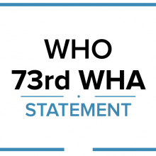 WHA73 Statement - WHO Civil Society Working Group on NCDs  