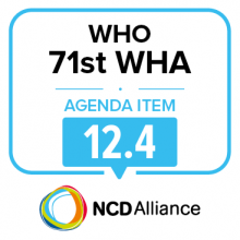 71st WHO WHA Statement on Item 12.4 mHealth: Use of appropriate digital technologies for public health