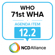 71st WHO WHA Statement on Item 12.2 Physical activity for health