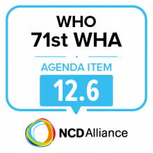 71st WHO WHA Statement on Item 12.6: Maternal, infant &amp; young child nutrition