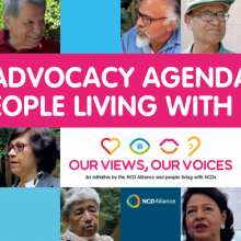 Take action to further the Advocacy Agenda of People Living with NCDs
