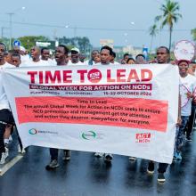 Record engagement in the first half of the 2024-2025 Global Week for Action on NCDs 