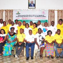 Launch of the Ghana Advocacy Agenda of People Living with NCDs