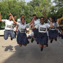 Jóvenes dan el ejemplo en India