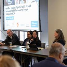 NCD voices take centre stage at Universal Health Coverage events in New York