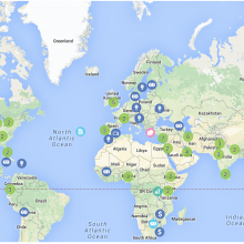 World Cancer Day 2015: Map of events 
