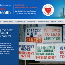 World Conference on Tobacco or Health: Registration is open