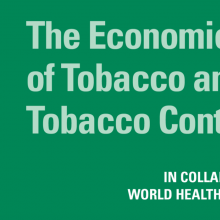 The Economics of Tobacco and Tobacco Control - Monograph header