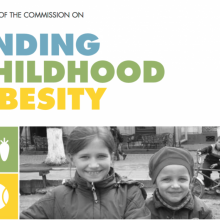  New WHO report on ending childhood obesity