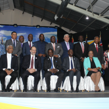 Opening ceremony, 38th Meeting of the Conference of Heads of Government of CARICOM, Grenada Trade Centre, Grenada, 4 July, 2017.