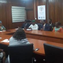 La Alianza de ENT Nigeria visita a los tomadores de decisión rumbo a la RAN de la ONU sobre ENT