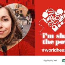 'Share the power' on World Heart Day