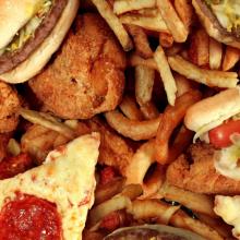 Trans fats in junk food