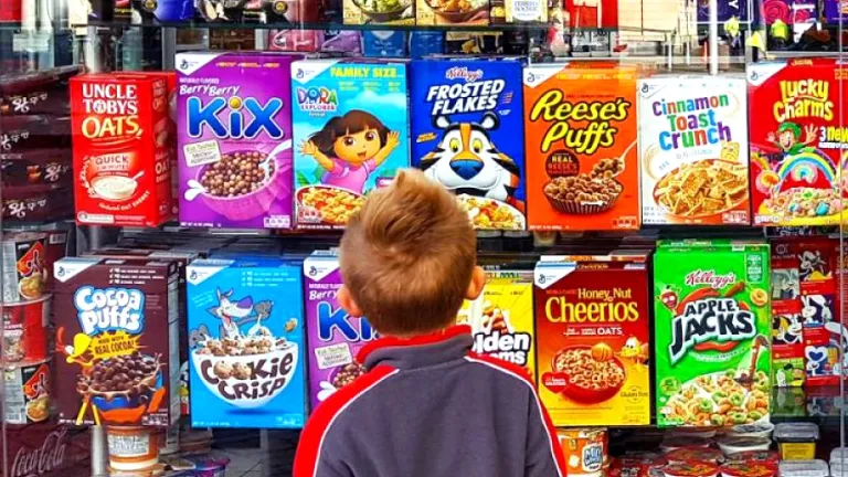 Selling a sick future to children through marketing