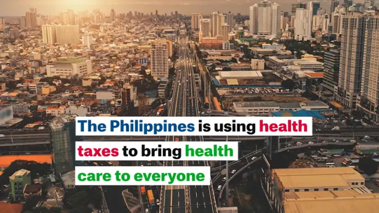 Philippines health taxes video cover