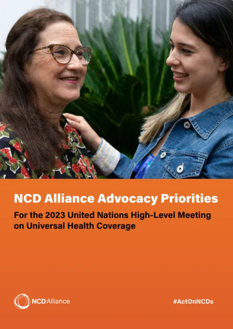 UN HLM on UHC advocacy priorities cover
