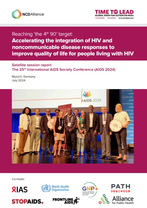 AIDS 2025 event report cover