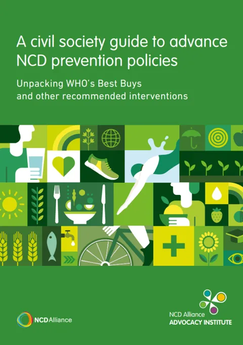 NCD prevention civil society guide cover