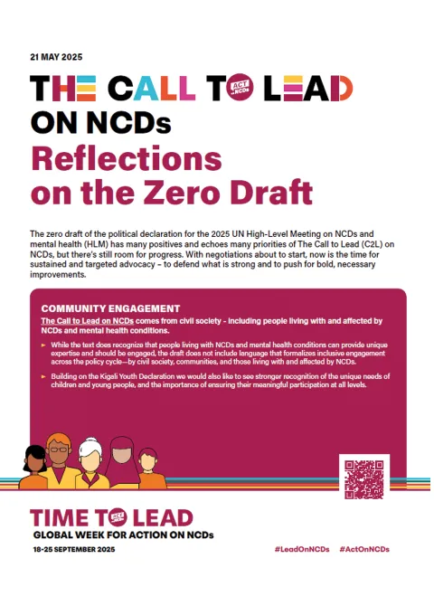 Reflections on the Zero Draft of the HLM4 Political Declaration