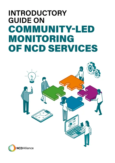 Introductory guide on community-led monitoring of NCD services Cover