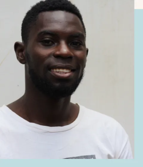 Paul, a lead peer educator for Plan International