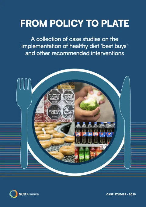 From policy to plate case study collection report cover 