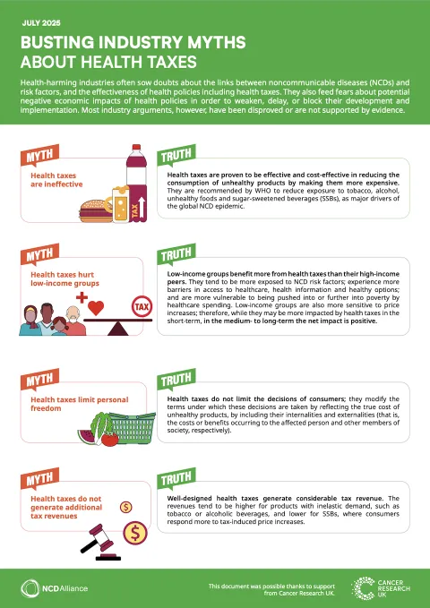 Bursting industry myths 2 pager infographic thumbnail 