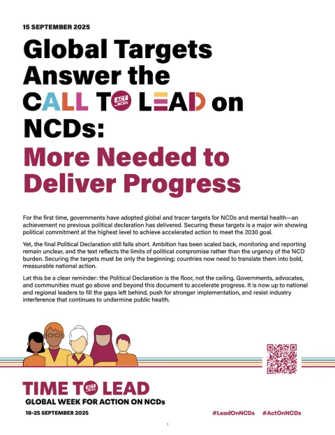 Response to the final Political Declaration resource thumbnail 