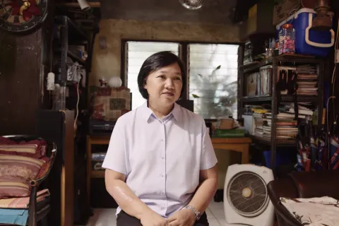 Lila Dela Cruz, person living with psoriasis, Philippines, Turning the Tide series 