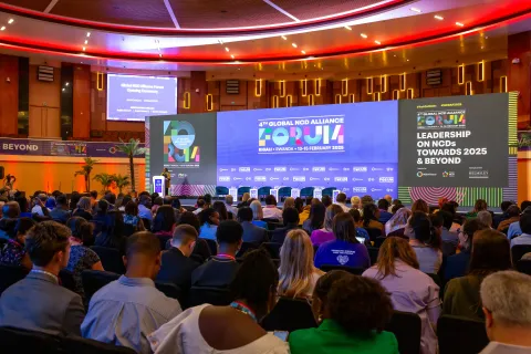Opening ceremony of the 2025 Global NCD Alliance Forum