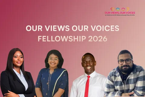 Collage featuring participants of the new OVOV Fellowhip