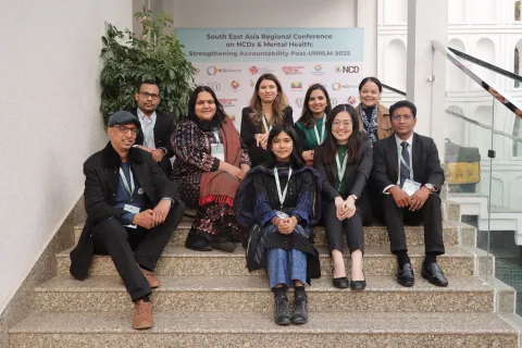 NCD advocates during the South-East Asia Regional Conference on NCDs and Mental Health held in Nepal in January 2026.