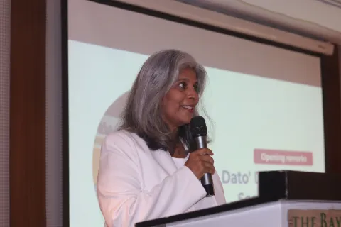 NCD Alliance President-elect Dato’ Dr. Saunthari Somasundaram highlights civil society’s role in shaping NCD policy.
